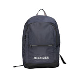 Mochila de poliéster azul Tommy Hilfiger