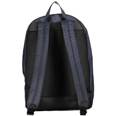 Mochila de poliéster azul Tommy Hilfiger