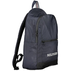 Mochila de poliéster azul Tommy Hilfiger