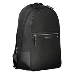 Mochila de poliéster negra Tommy Hilfiger