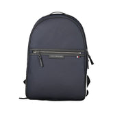 Mochila de poliéster azul Tommy Hilfiger