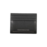 Cartera de cuero negra Tommy Hilfiger
