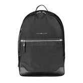 Mochila de poliéster negra Tommy Hilfiger