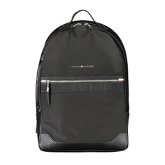 Mochila de poliéster negra Tommy Hilfiger