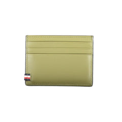 Cartera de cuero negra Tommy Hilfiger