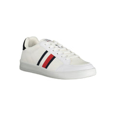 Zapatillas blancas de poliéster de Tommy Hilfiger