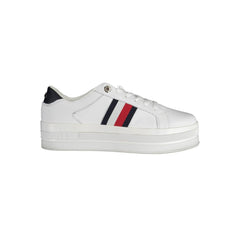 Zapatillas blancas de poliéster de Tommy Hilfiger