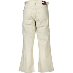 Vaqueros y pantalón de algodón beige de Tommy Hilfiger
