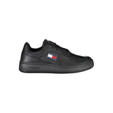 Zapatillas Tommy Hilfiger negras de poliéster