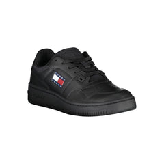 Zapatillas Tommy Hilfiger negras de poliéster