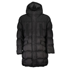 Chaqueta de poliamida negra de Hugo Boss