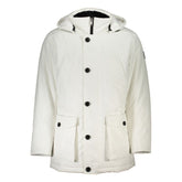 Chaqueta blanca de elastano de Hugo Boss