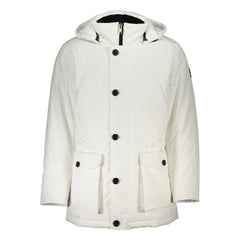 Chaqueta blanca de elastano de Hugo Boss