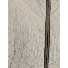 Chaqueta acolchada de pana Brunello Cucinelli