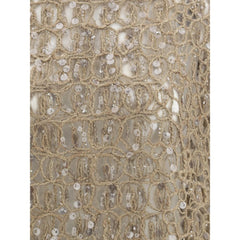 Suéter con lentejuelas Brunello Cucinelli