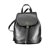 Mochila de cuero negra Ralph Lauren