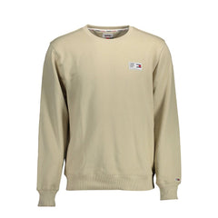 Suéter de algodón beige de Tommy Hilfiger