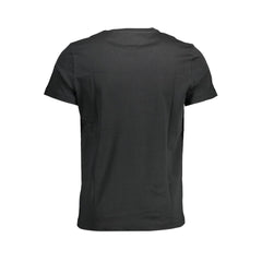 Camiseta de algodón negra de Tommy Hilfiger