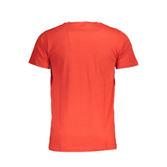 Camiseta de algodón roja de Noruega 1963