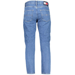 Vaqueros y pantalón de algodón azul Tommy Hilfiger