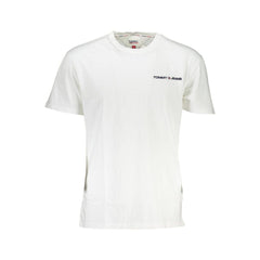 Camiseta blanca de algodón Tommy Hilfiger