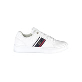 Zapatillas blancas de poliéster de Tommy Hilfiger