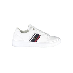 Zapatillas blancas de poliéster de Tommy Hilfiger