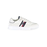 Zapatillas blancas de poliéster de Tommy Hilfiger