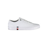Zapatillas blancas de poliéster de Tommy Hilfiger