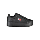 Zapatillas Tommy Hilfiger negras de poliéster