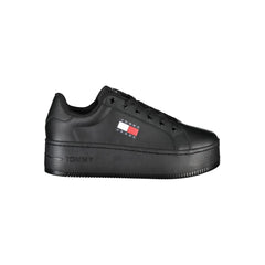 Zapatillas Tommy Hilfiger negras de poliéster