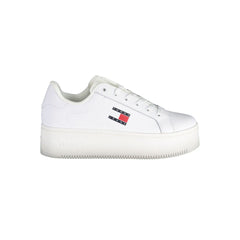 Zapatillas blancas de poliéster de Tommy Hilfiger