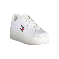 Zapatillas blancas de poliéster de Tommy Hilfiger