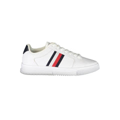 Zapatillas blancas de poliéster de Tommy Hilfiger