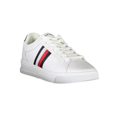 Zapatillas blancas de poliéster de Tommy Hilfiger