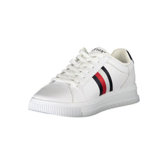 Zapatillas blancas de poliéster de Tommy Hilfiger