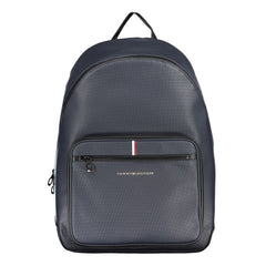 Mochila azul de polietileno Tommy Hilfiger