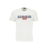 Camiseta blanca de algodón Napapijri