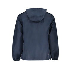 Chaqueta de poliéster azul Tommy Hilfiger