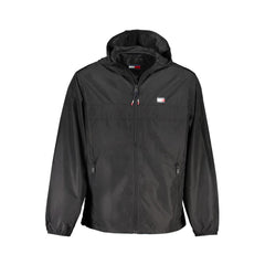 Chaqueta de poliéster negra Tommy Hilfiger