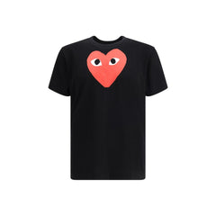Camiseta con logo de juego de Comme Des Garçons