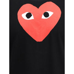 Camiseta con logo de juego de Comme Des Garçons