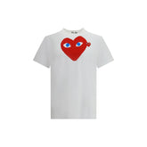 Camiseta con logo de juego de Comme Des Garçons