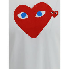 Camiseta con logo de juego de Comme Des Garçons