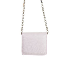 Cartera de piel de becerro morada de Maison Margiela