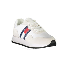Zapatillas blancas de poliéster de Tommy Hilfiger