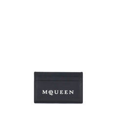 Tarjetero con el logotipo de Alexander McQueen