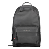 Mochila de poliéster negra Tommy Hilfiger