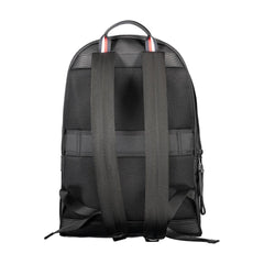 Mochila de poliéster negra Tommy Hilfiger