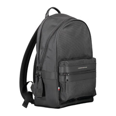 Mochila de poliéster negra Tommy Hilfiger